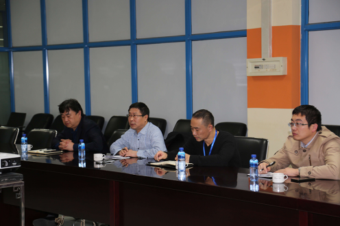 万名干手下基层烟台市国企一队到w66利来软件公司调研座谈